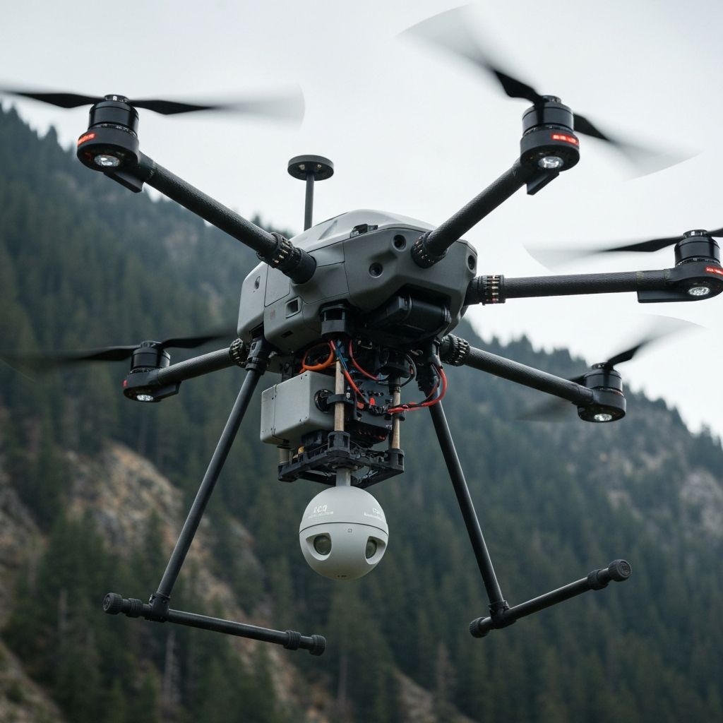 LiDAR Drone Scanning